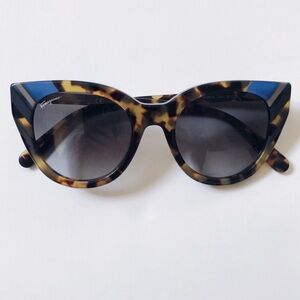 Salvatore Ferragamo Cat Eye Sunglasses, 50mm